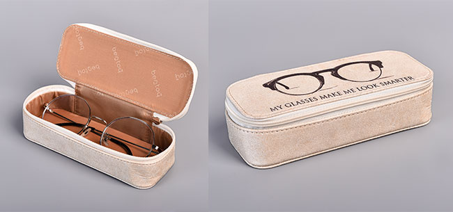 New Blank Sublimation Leather Glasses Box