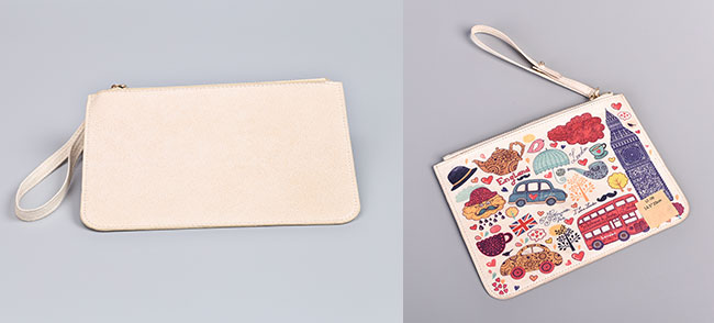 New Blank Sublimation Leather Fashion Lady Handbag