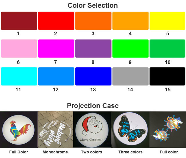 Outdoor LED Rotating Gobo Advertising Logo Projector Light