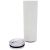 10pcs 20oz Sublimation Blank White Skinny Tumbler Stainless Steel Insulated Water Bottle Double Wall Vacuum Travel Cup With Sealed Lid and Straw