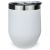 12oz Wine Tumbler Double Wall Stainless Steel Insulated Eggshell Cup with lid