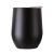 12oz Double Wall Stainless Steel Insulated Eggshell Cup Wine Tumbler with Lid