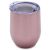 10PCS 12oz Rose Gold Stainless Steel Red Wine Tumbler Mugs with Sublimation Coating and Direct Drinking Lid