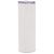 4pcs 20oz Straight Taperless Tumbler White Sublimation Blanks With Straw and Flip Lid, Vacuum Insulated Stainless Steel Water Bottle