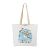 4 PACK 14.8in x 17in White Canvas Blank Tote Bag for DIY, Advertising, Promotion, Gift, Giveaway, Activity