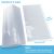 Sublimation Shrink Wrap Film, White 5.5 x 11 Inch 100pcs Heat Sublimation Shrink Wrap Tube for Mugs, Tumblers Blanks
