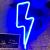 CALCA LED  Neon Sign for Wall Decor, Battery or USB Operated Led Lightning Shaped Neon Lights for Bedroom,Kids Room,Wedding,Party,Bar,Christmas 