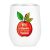 10PCS 12oz White Stainless Steel Red Wine Tumbler Mugs with Sublimation Coating and Direct Drinking Lid