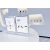 Rechargeable A5 desktop advertising light box Acrylic Flashing Led Light Table Menu Restaurant Card Display Holder Stand