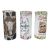 CALCA 10PCS 22oz Sublimation Blank White Fatty Tumbler Stainless Steel Insulated Water Bottle Double Wall Vacuum Travel Cup With Sealed Lid and Straw