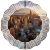 CALCA 24 Pack Aluminium Sublimation Printable Wind Spinners Blanks Double Side Glossy White 10" Round Circle