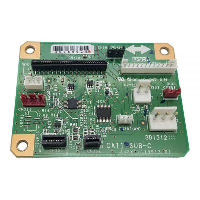 Junction     Board    (ซ้าย)    สำหรับเครื่องพิมพ์     Epson Stylus Pro   7910 /  9910 /  7908  ---  หมายเลข ชิ้นส่วน ： 2119912---Epson Left Junction Board